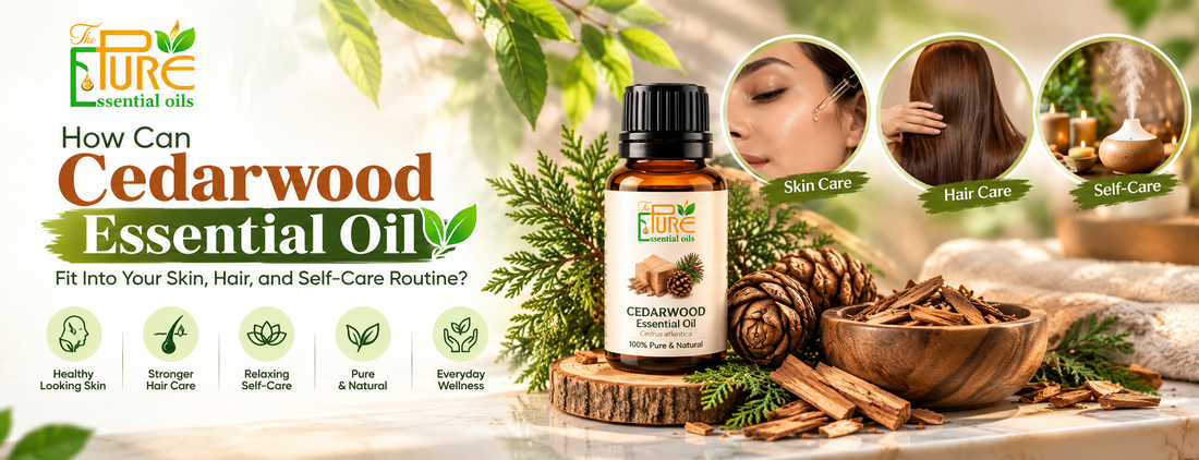 How Can Cedarwood Essential Oil Fit Into Your Skin, Hair, and Self-Care Routine? 